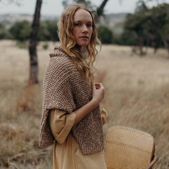 Esby Ashley Cardigan in caramel, size small - Picture 7 of 11